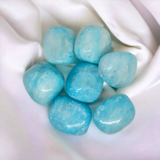 Blue Aragonite Tumble – Buy Blue Aragonite Crystal Online in Australia for Emotional Healing