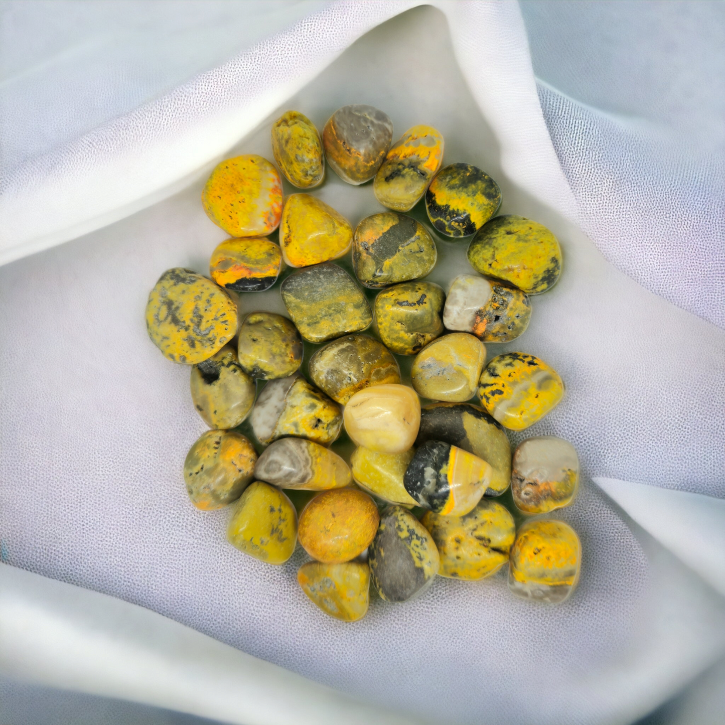 Bumblebee Jasper Tumble – Buy Bumblebee Jasper Crystal Online in Australia for Confidence and Energy