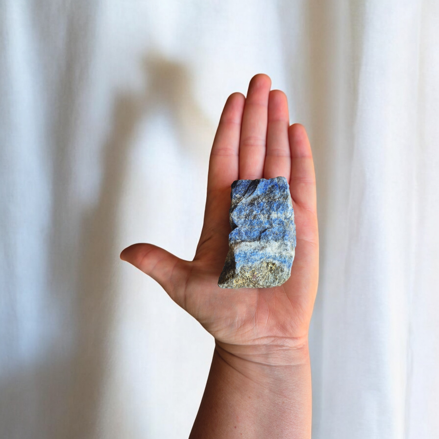 Lapis Lazuli Raw Piece for Wisdom and Inner Vision | Natural Blue Lapis Lazuli Crystal for Spiritual Growth and Insight
