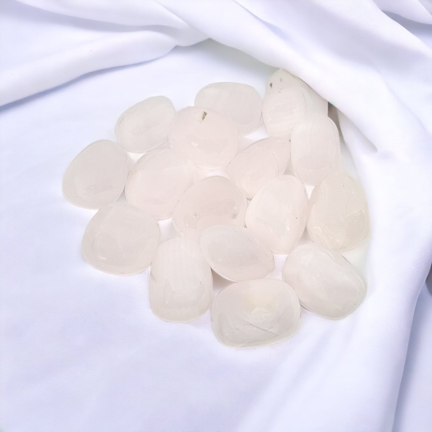 Pink Calcite Tumble crystal for emotional healing, self-love, and soothing energy | Buy Pink Calcite crystals online in Australia
