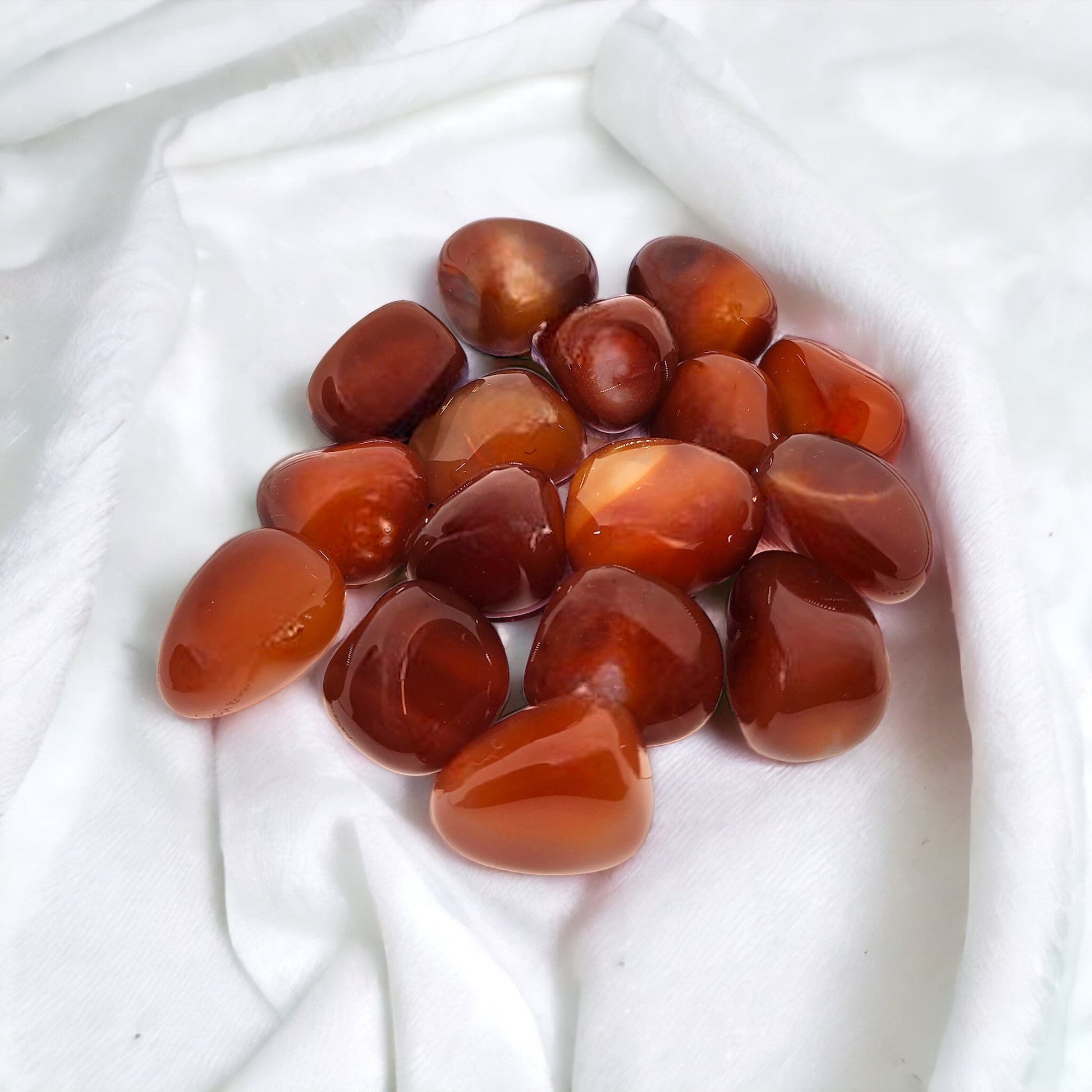 Carnelian Tumble A Grade – Purchase Carnelian Stone Online Australia for Vitality and Motivation