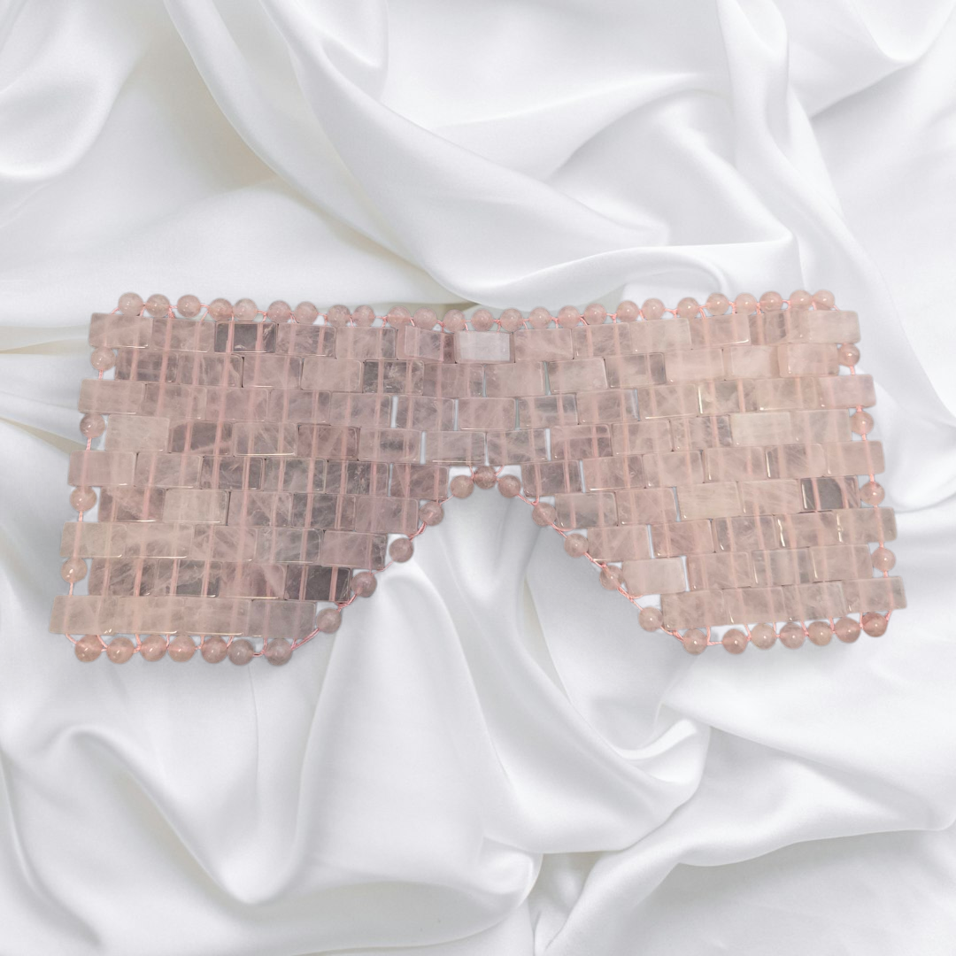 Rose Quartz Eye Mask