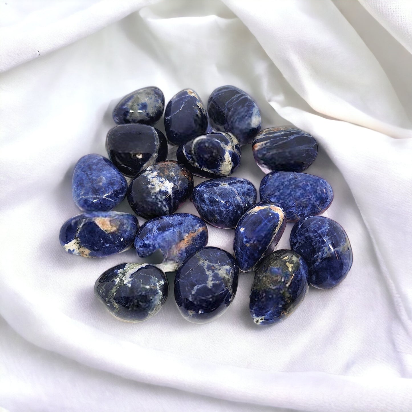Sodalite Crystal Tumble – Buy Sodalite Stone Online in Australia for Mental Clarity and Intuition