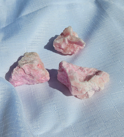 crystals for love, pink healing crystals sold at Mind Soul Sync crystal shop in Sydney.