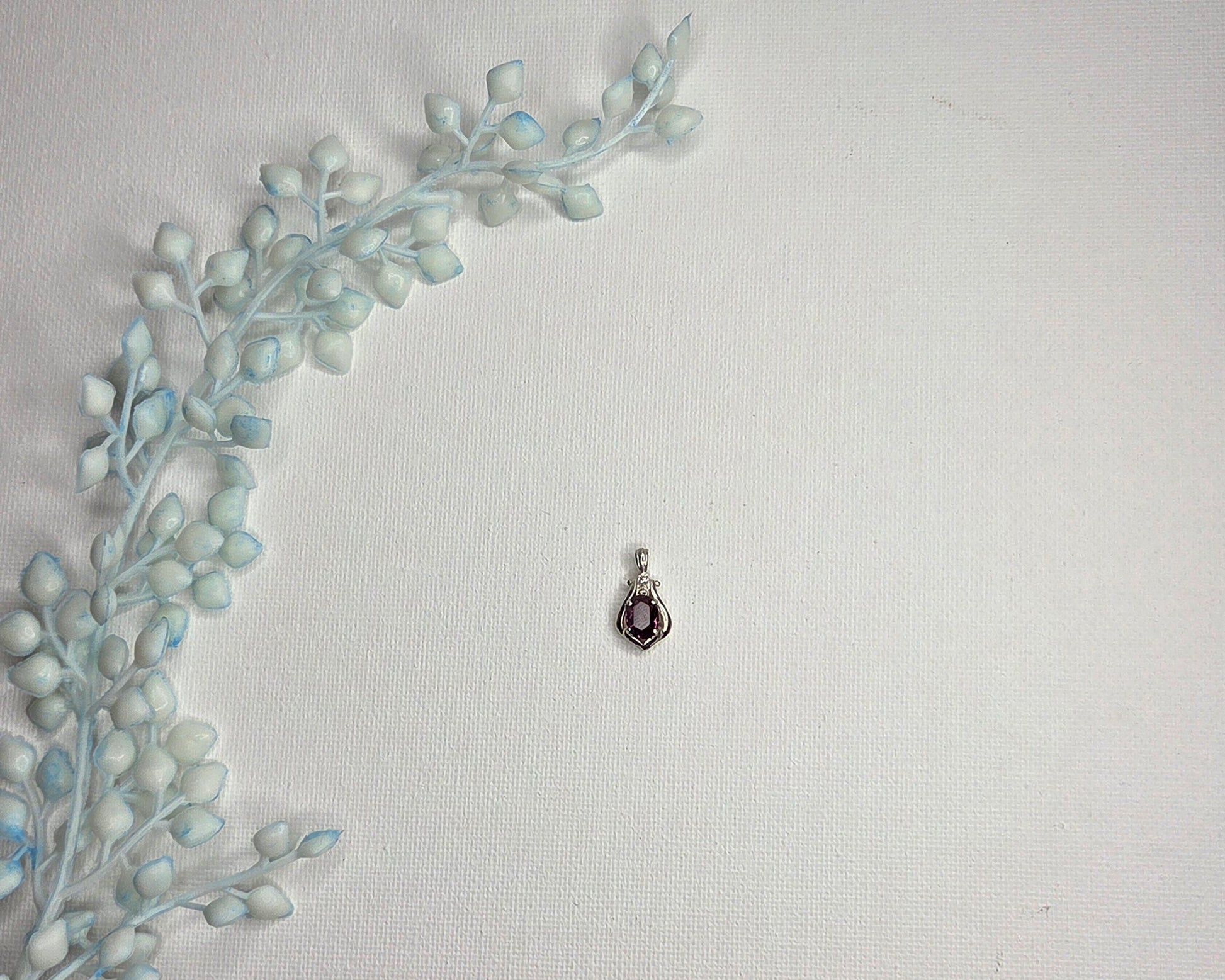 amethyst jewellery pendant