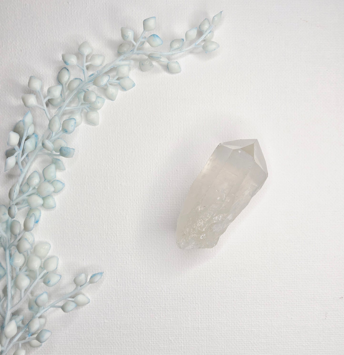 clear quartz crystal at mind soul sync crystal shop