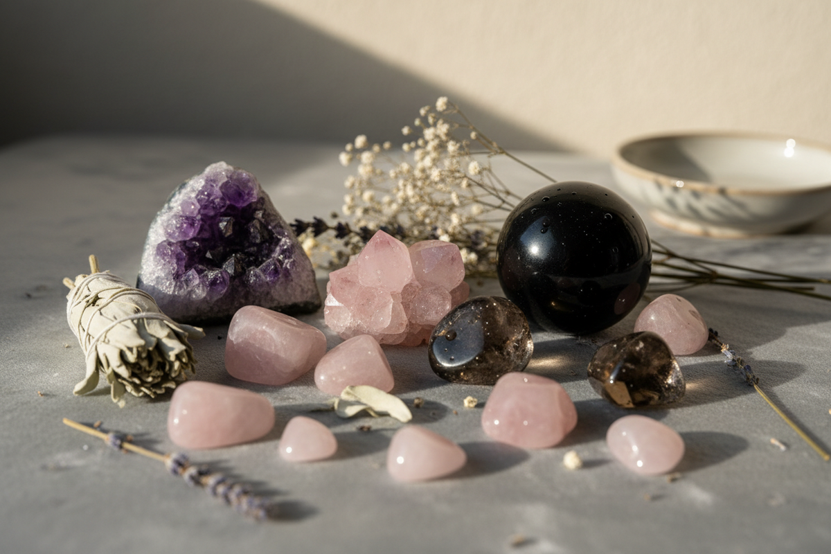 Crystals for grief & healing