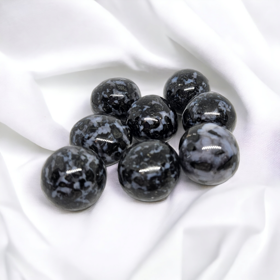  Indigo Gabbro Mystic Merlinite | Powerful Healing and Spiritual Growth Crystal