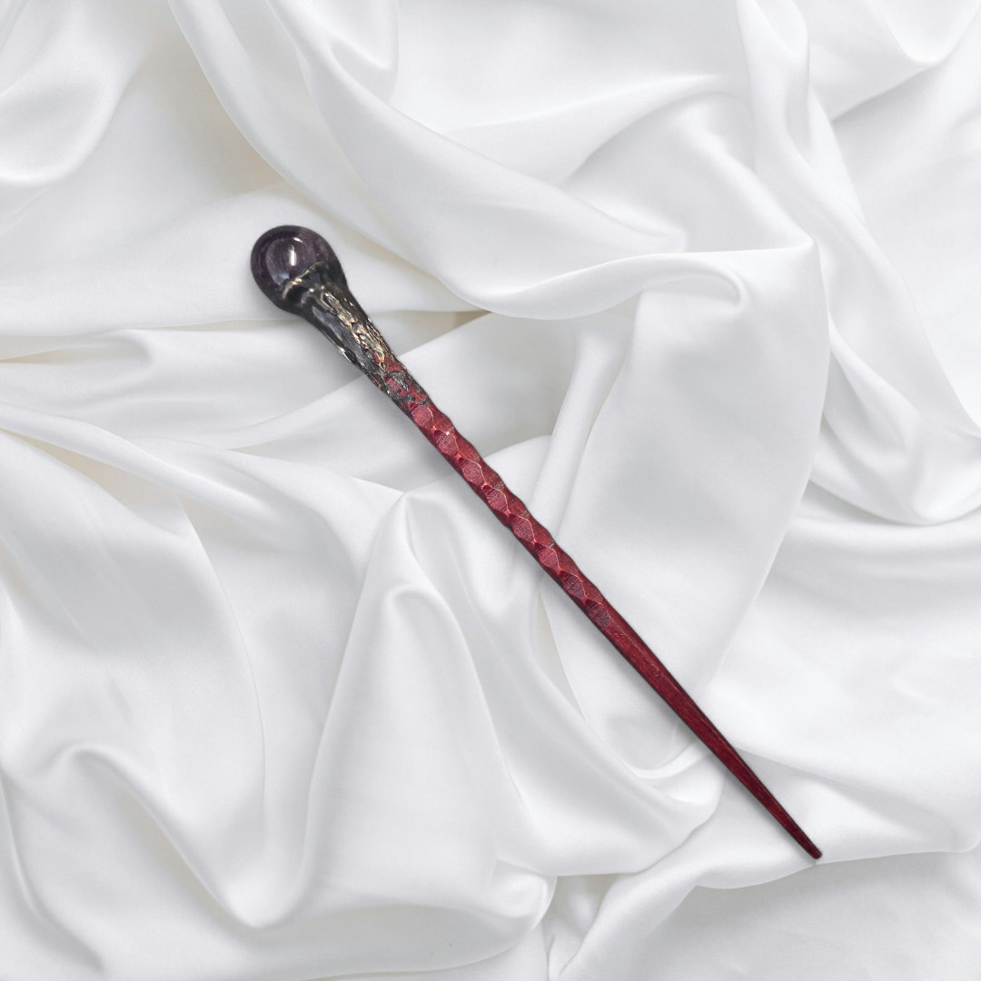 Amethyst Crystal Healing Wand