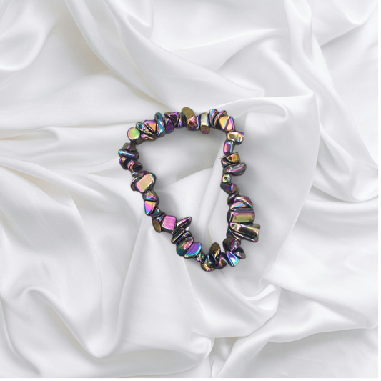 Titanium Chip Bracelet