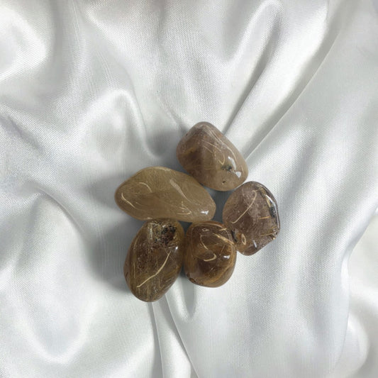Rutilated Quartz Tumble